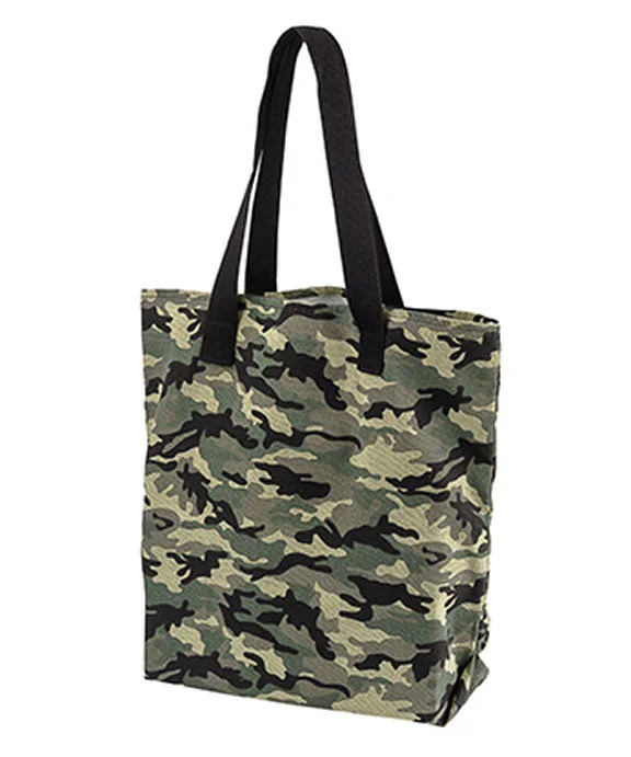 BE066 - BAGedge 12 oz. Canvas Print Tote Bag