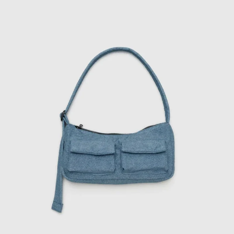 Cargo Shoulder Bag (Digital Denim)