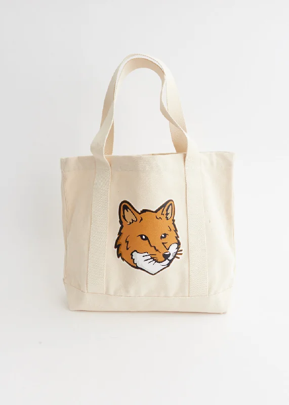 Fox Head Tote Bag