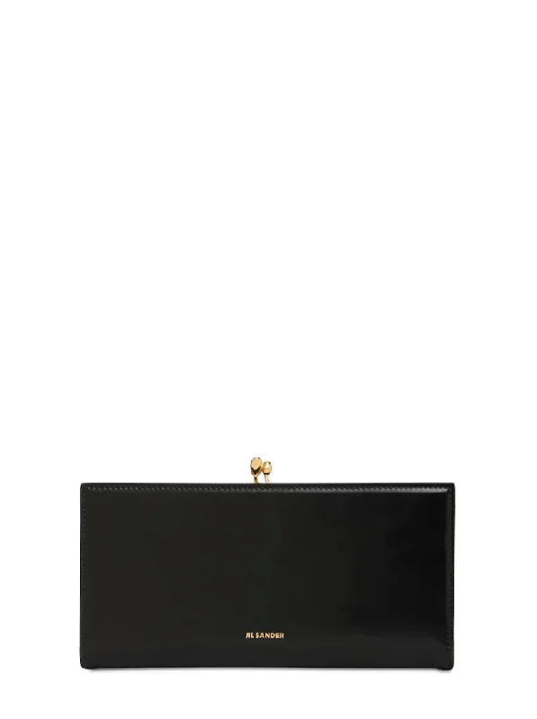 Goji leather clutch wallet