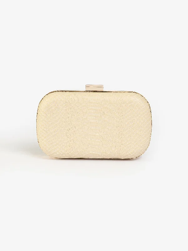 Croc Pattened Clutch