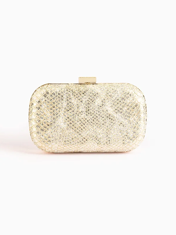 Snake Texture Clutch