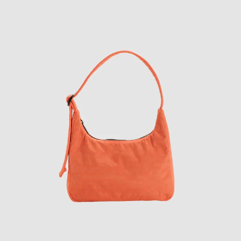 Mini Nylon Shoulder Bag (Nasturtium)