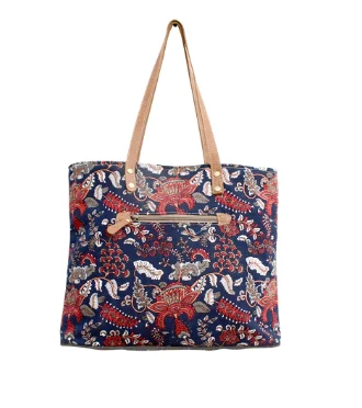 Myra Bag Planetoid Design Tote