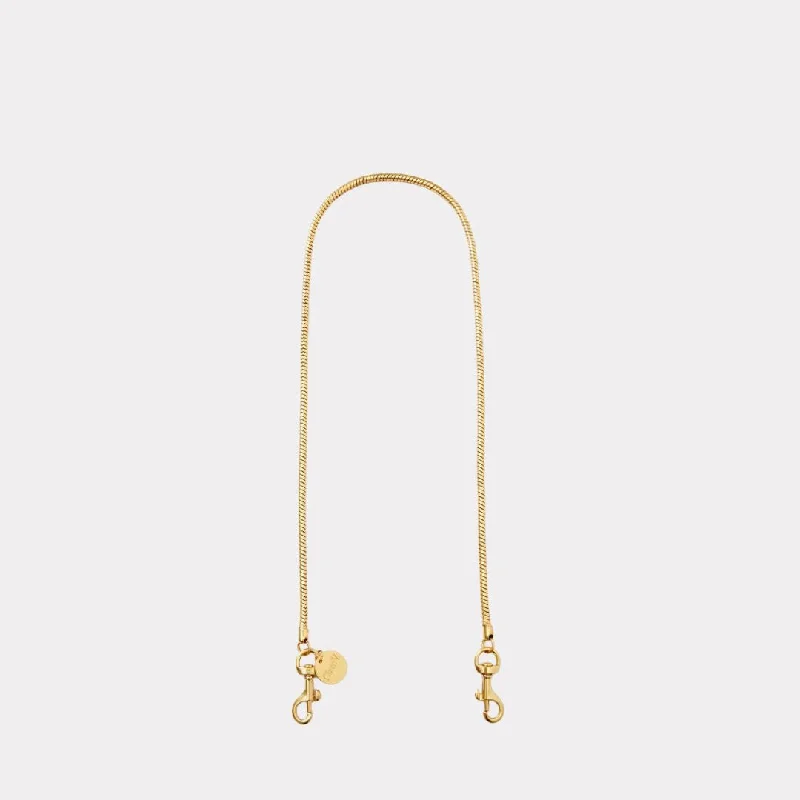 Snake Chain Shoulder Strap (Vintage Gold)