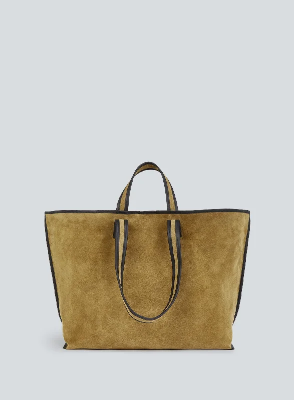 Tote suede | mud