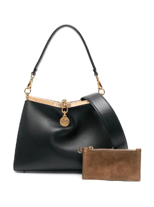 Vela shoulder bag in black