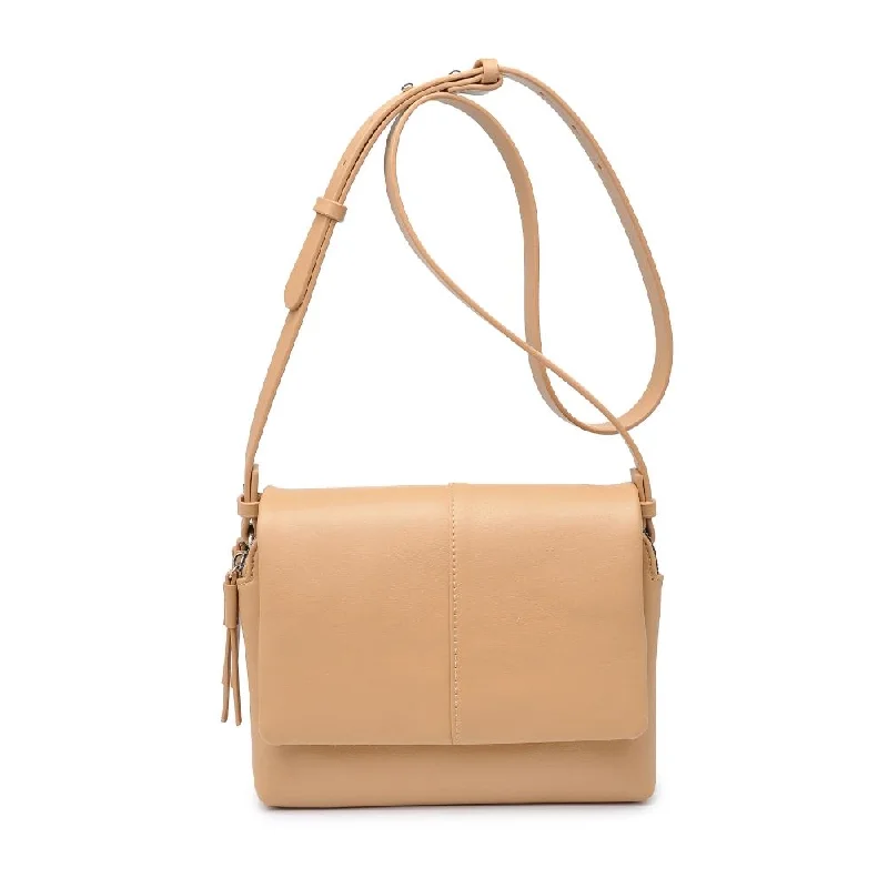 Avonlea Multi-Compartment Crossbody- Camel