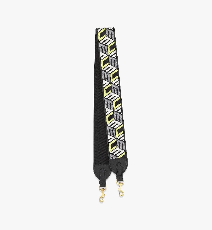 Aren Shoulder Strap In Cubic Monogram Webbing