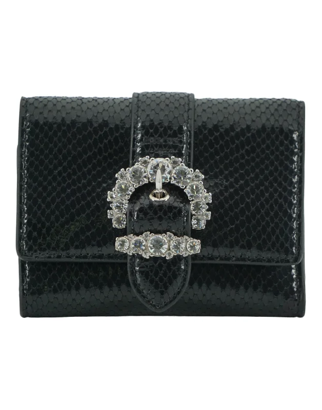 Jimmy Choo Black Leather Cheri Women's Wallet