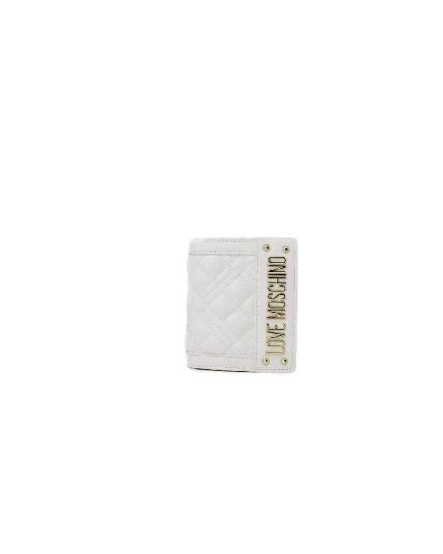 Love Moschino Wallet with Clip Fastening