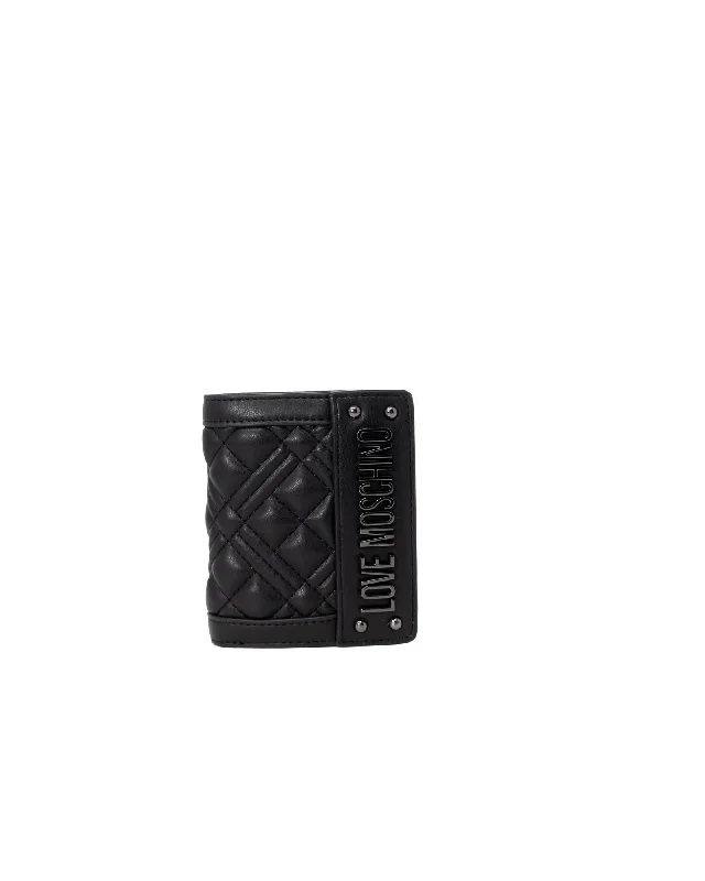 Love Moschino Clip Wallet in Polyurethane