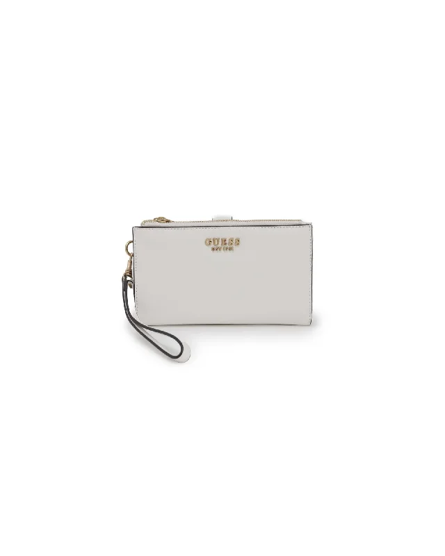 Guess Plain White  Wallet - PU Material