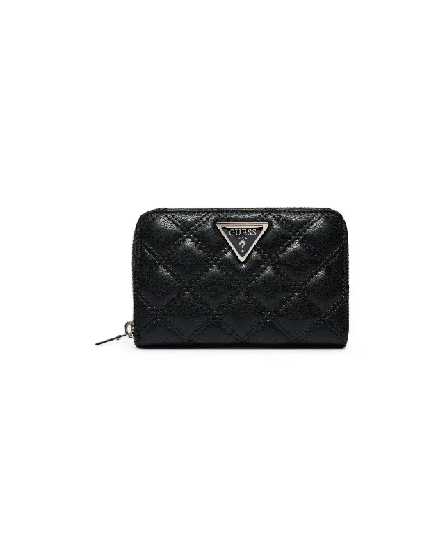 Guess  Women's Small Quilted Zip Around Wallet