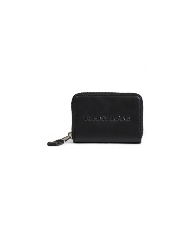 Tommy Hilfiger Tommy Jeans Leather Zip Wallet Black