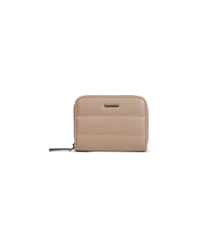 Calvin Klein  Saffiano Leather Zip Around Wallet for Women