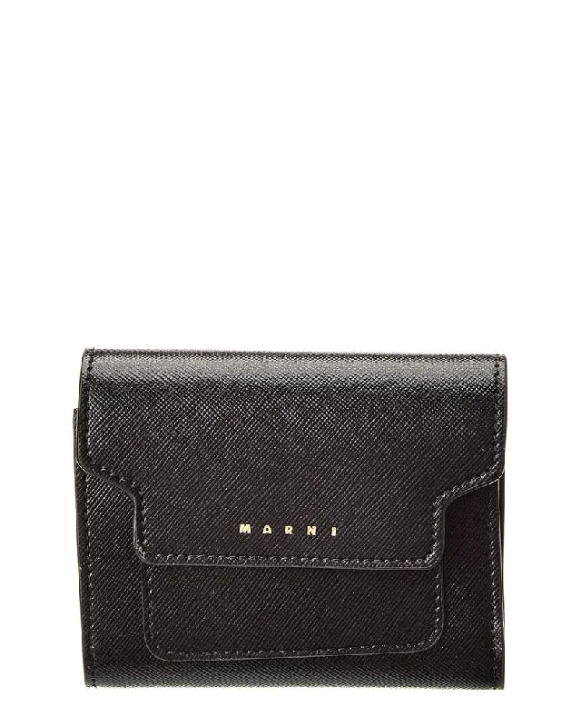 Marni Saffiano Leather Wallet