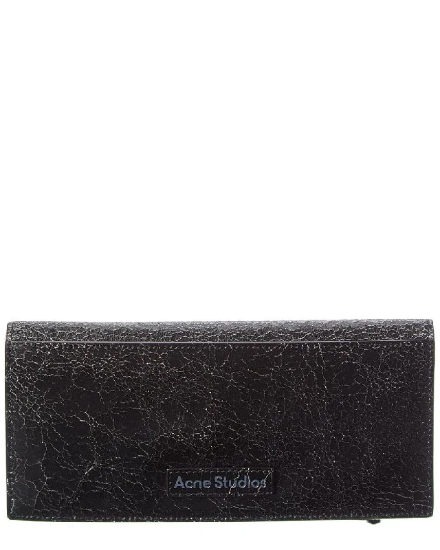 Acne Studios Leather Continental Wallet