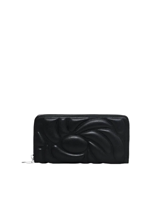 Desigual  Floral Leather Wallet for Women