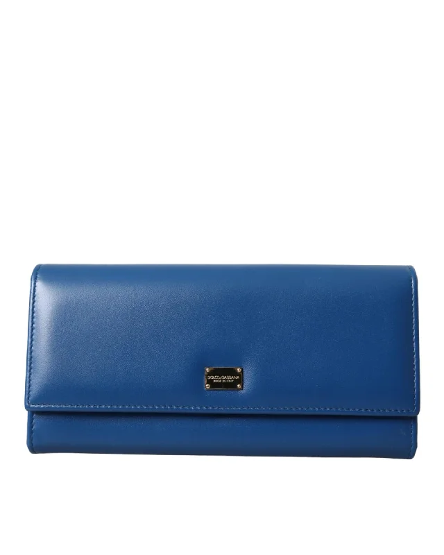 Dolce & Gabbana  Sicily Leather Wallet - Blue