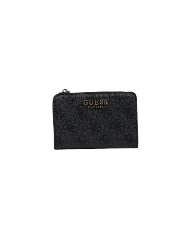 Guess  Women's Small Logo Zip Around Wallet