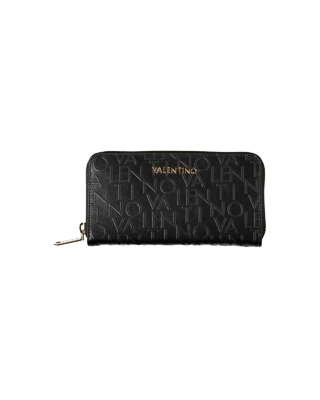 Valentino Bags  Women's Leather Wallet  Black