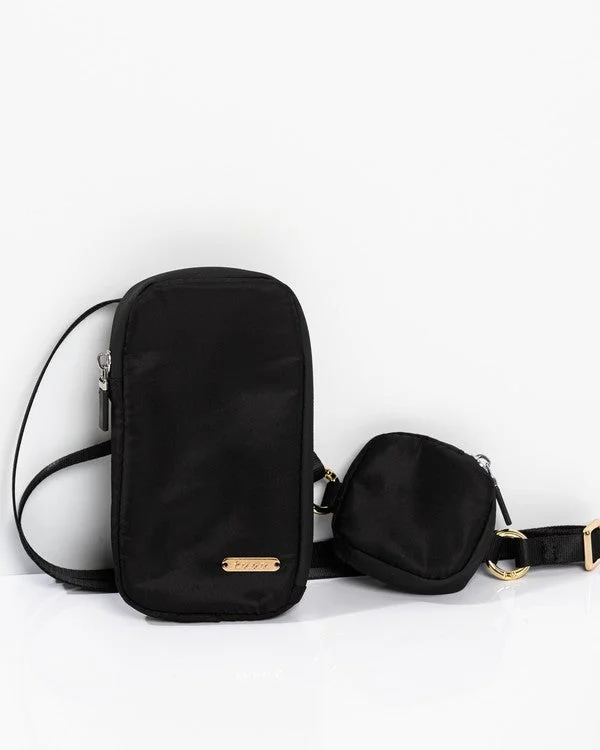 Double Pouch Crossbody Bag