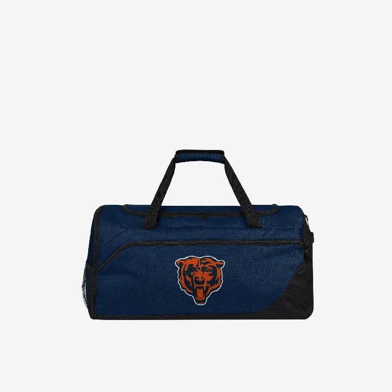 Chicago Bears Solid Big Logo Duffle Bag