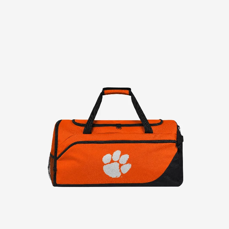 Clemson Tigers Solid Big Logo Duffle Bag