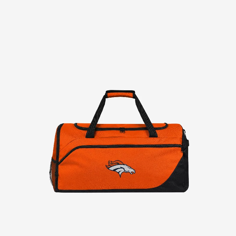 Denver Broncos Solid Big Logo Duffle Bag