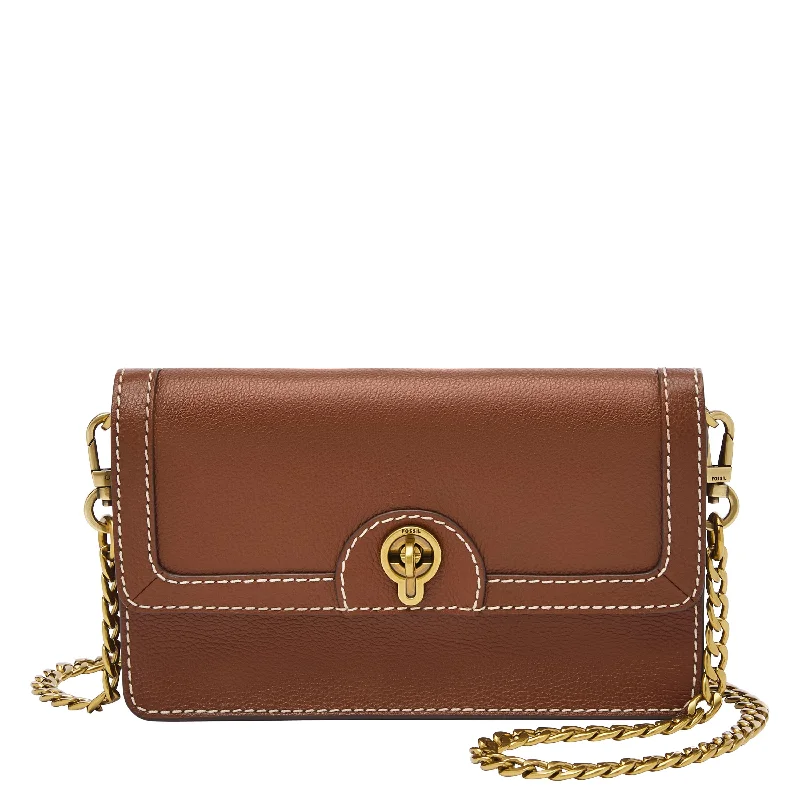 Fossil Women's Ainsley Leather Wallet Crossbody