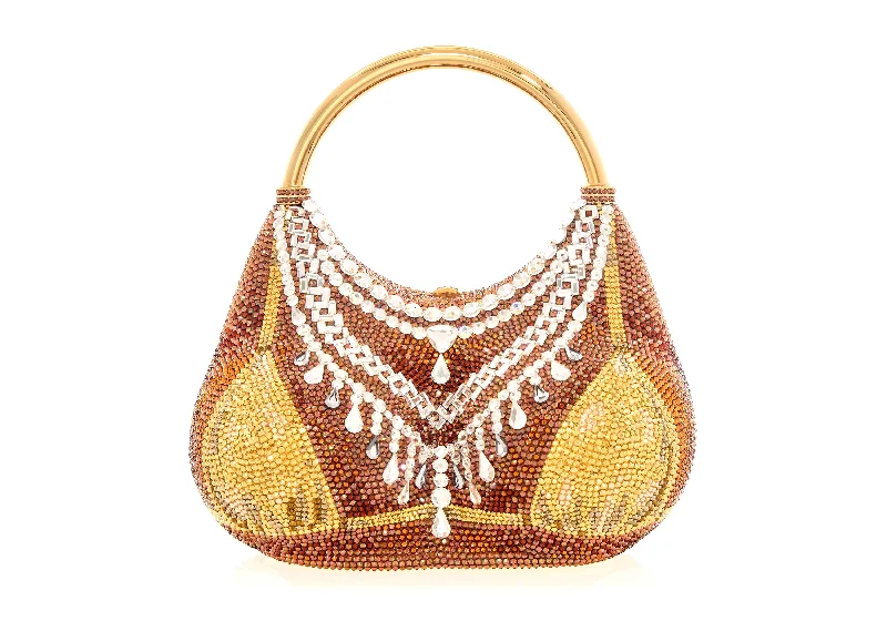 Gold Bikini Bust Handbag