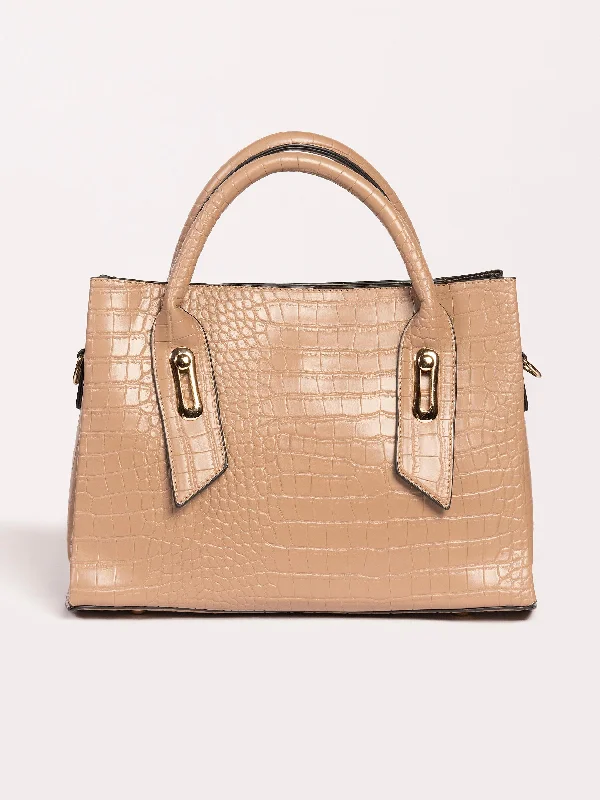 Textured Shoulder Bag