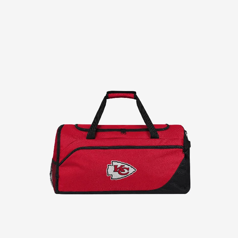 Kansas City Chiefs Solid Big Logo Duffle Bag