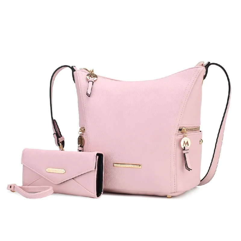 Lux Hobo Bag with Wallet- 2 pcs