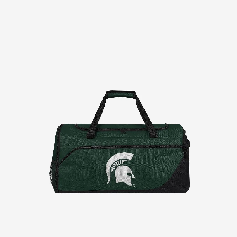 Michigan State Spartans Solid Big Logo Duffle Bag