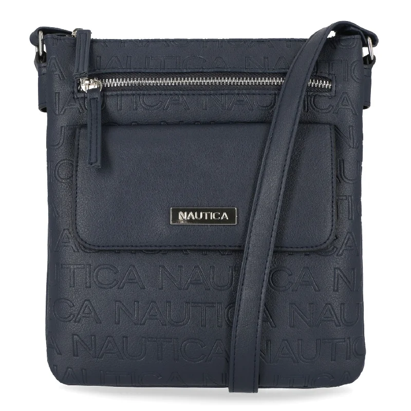 Nautica Womens Delray Key Largo Crossbody Bag