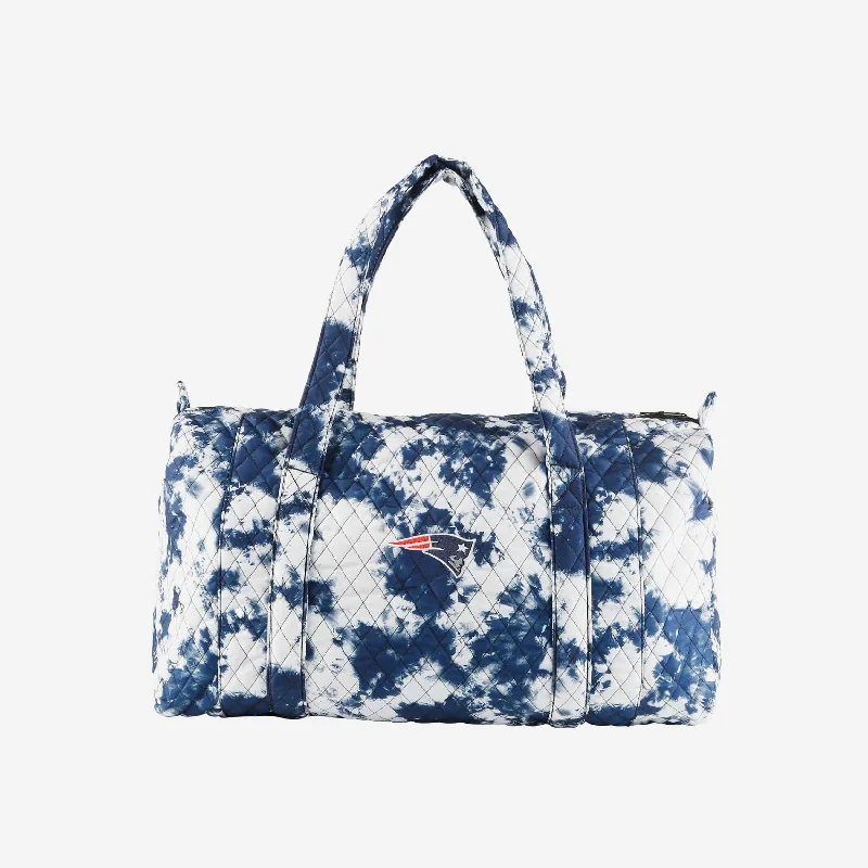 New England Patriots Tie-Dye Takeaway Duffle Bag