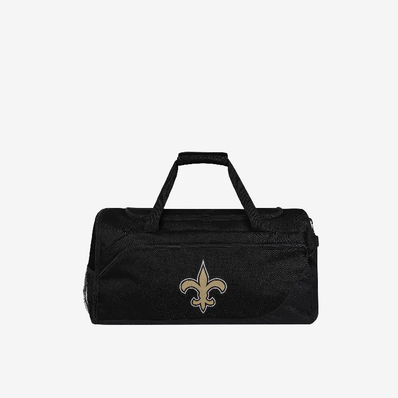 New Orleans Saints Solid Big Logo Duffle Bag