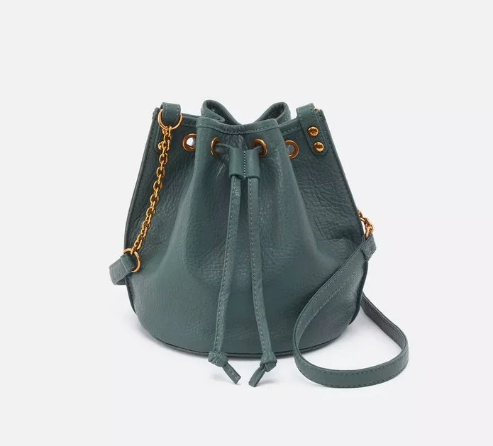 Pier Bucket Crossbody in Sage Leaf