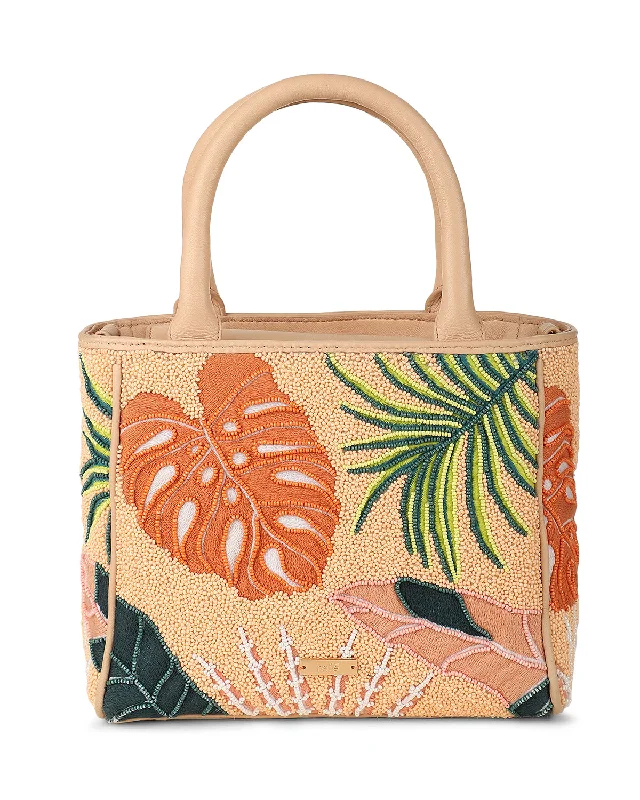 Tasha Tote in Apricot Multi