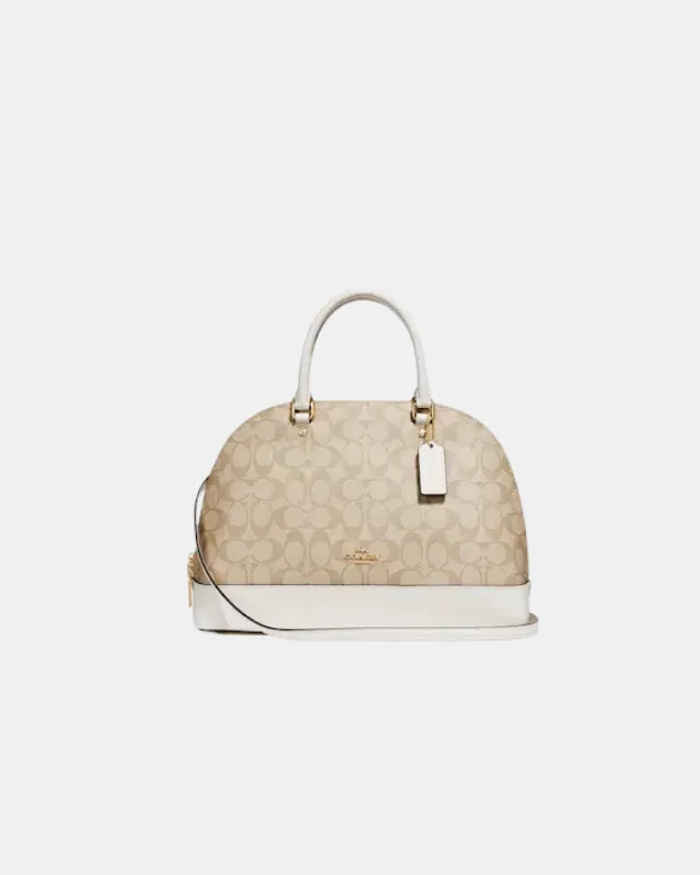 Coach Sierra Satchel In Signature Canvas