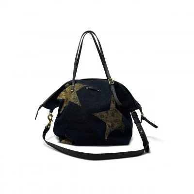 GIGANTI GOLD STAR CANVAS CROSSBODY