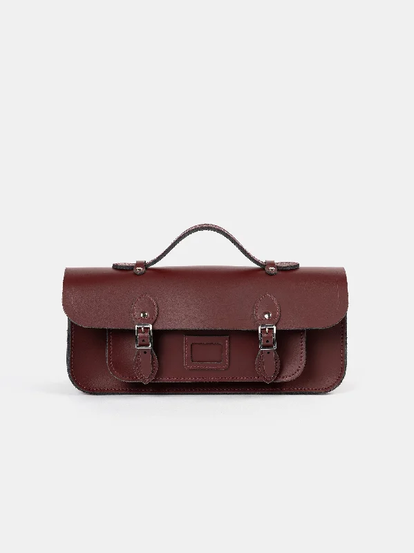 The Long Satchel - Oxblood