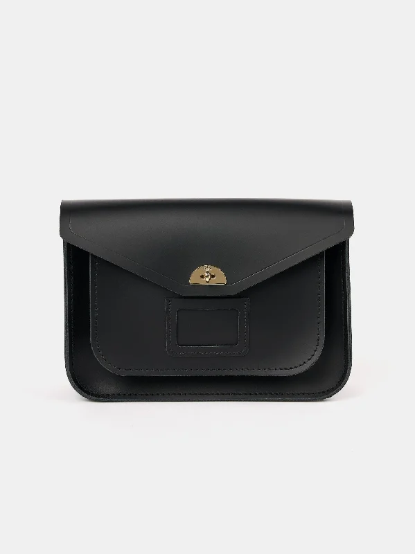 The Twist Lock Satchel - Black