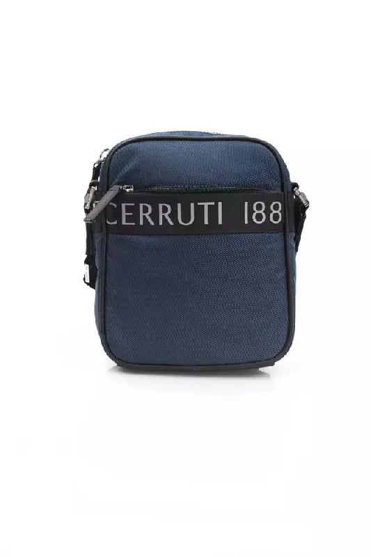 Cerruti 1881 Elegant  Nylon-Leather Messenger Men's Bag