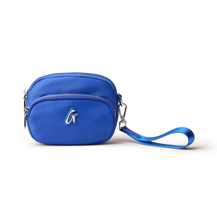 DBL ZIP NYLON WRISTLET BLUE