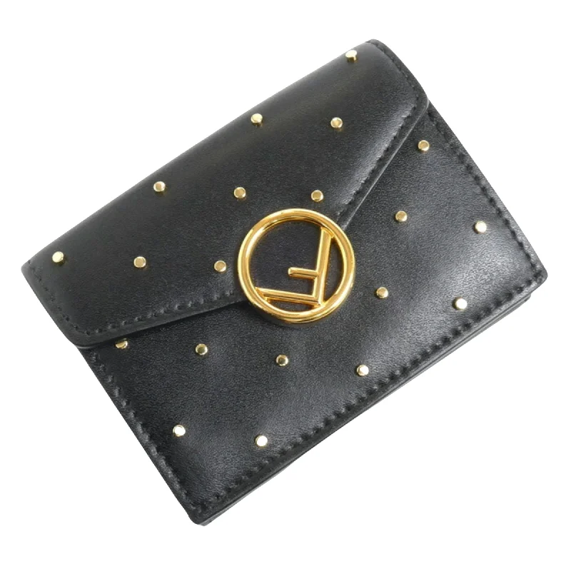 Fendi Studs  Leather Wallet  (Pre-Owned)