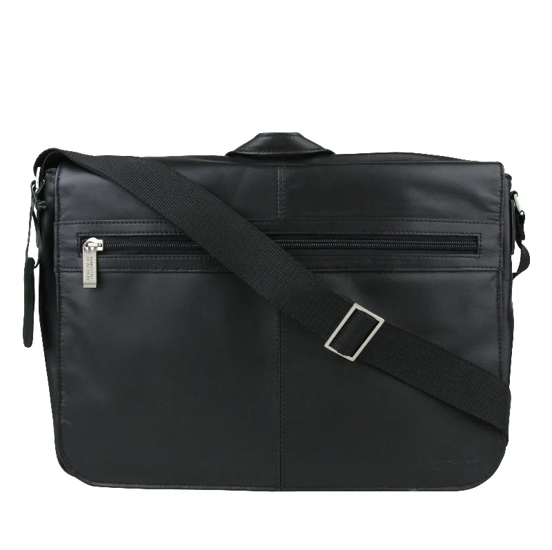 Kenneth Cole Men's Mess ing In Action Reaction Leather Messenger Bag