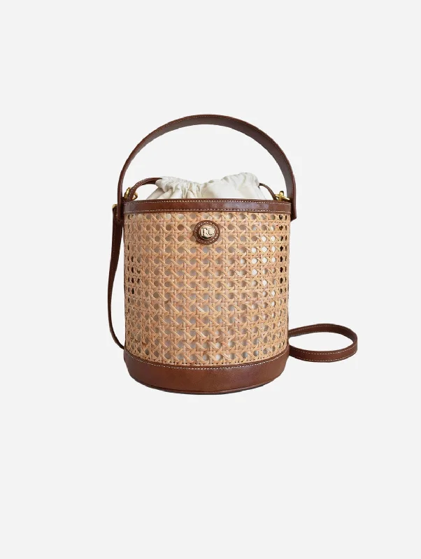 Bali Vegan Bucket Bag | Straw